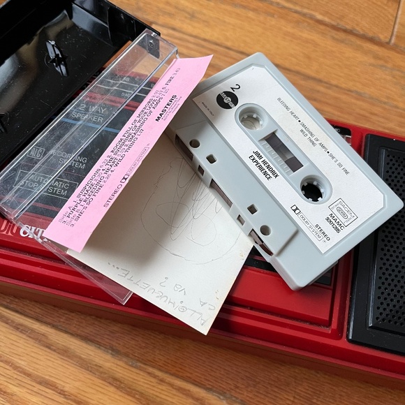 Vintage Jimi Hendrix Experience Cassette Tape - Picture 3 of 3
